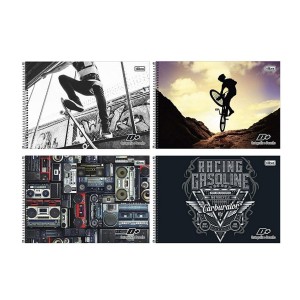 CADERNO DE DESENHO/CARTOGRAFIA UNIVERSITÁRIO 96FOLHAS CAPA DURA D+ TILIBRA