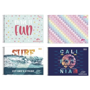 CADERNO DE DESENHO/CARTOGRAFIA UNIVERSITÁRIO 96FOLHAS CAPA DURA D+ TILIBRA