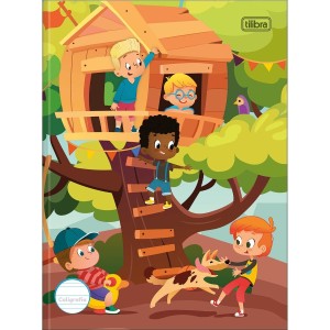 CADERNO CALIGRAFIA 40 FOLHAS CAPA DURA SAPECA TILIBRA