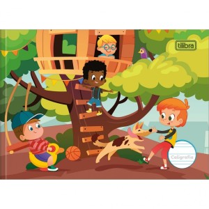 CADERNO CALIGRAFIA PEQUENO 40FLS CAPA DURA - TILIBRA