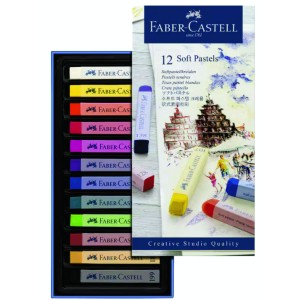 GIZ PASTEL SECO PENTEL COM 12 CORES - PENTEL