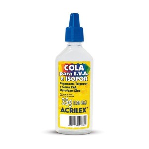 COLA PARA E.V.A E ISOPOR - ACRILEX